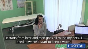 Hot patient gets cured with a hard desk fuck