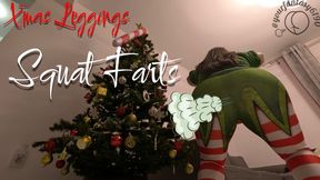 Squat Farts Xmas Leggings
