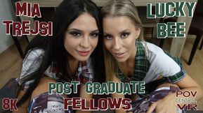 And Post Graduate Fellows With Lucky Bee And Mia Trejsi