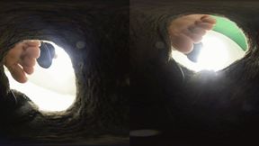 3DVR180 GAOYU humiliated the shoe dwarf POV