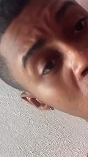 Lying Down BBC Masturbation with Dirty Talk and Moans Until Cumshot Black20one
