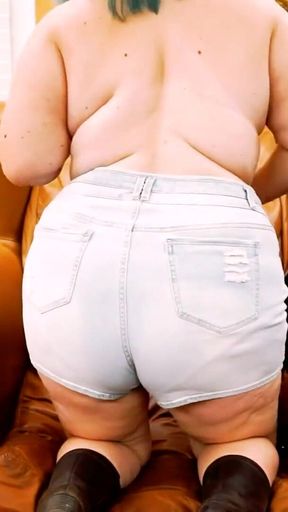 Captivating moment from &quot;Blue Haired Busty Coed Dixie Sucks A Dick And Gets Her Meaty Pussy Fucked!&quot;