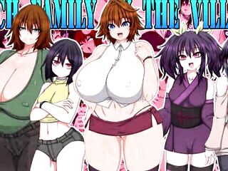 Family of horny bitches are fucked multiple times in a village 5