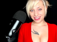 USA sexiest blonde pregnant big boobs beauty webcam show