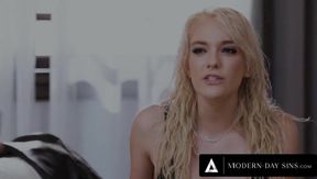 Blonde Exes Challenge Each Other in a Steamy Domination Showdown!