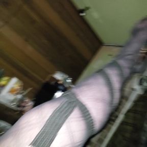Small cock pantyhose panties