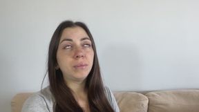 Yawning next to you on the couch