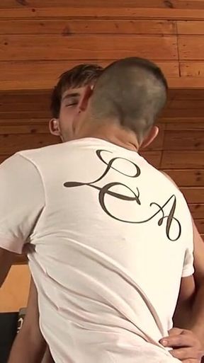 Bedtime Blonde Threesome Cock Play