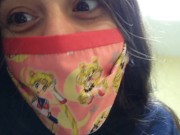 ManyVids PinkMoonLust Piss Loving Pee Pee Girl Urine Slut Pisses Public Restroom Grocery Store