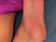 I'm trying to rest but you keep wanting my feet