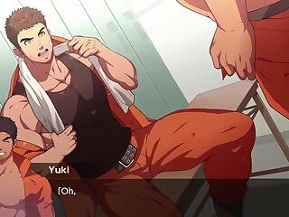 Kimura and Anzai - Hot Firefighters Fuck In The Locker Room - Bara Cartoon