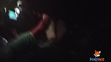 Regresando caliente de una fiesta con mi esposo se me antoja tener sexo con el chófer Uber