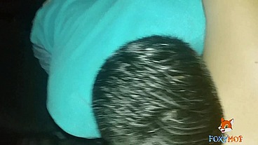 Regresando caliente de una fiesta con mi esposo se me antoja tener sexo con el chófer Uber