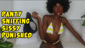 PANTY SNIFFING SISSY PUNISHED