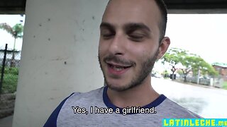 Hung lad picked up and knocked off by latino