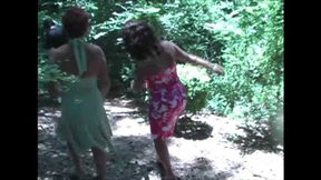 Fancy Gilf And Ruby Milf In The Woods Gang Bang Outdoors Orgy! cmp4