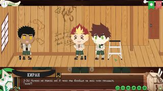Game: Buddies Camp, Path two, Scene 52 - Graffiti Knob (Russian voiceover)