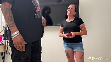 Tiny Latina Easily Takes Big Black Dick