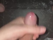 Getting my dick ready for my fiancé