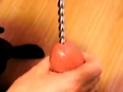 Urethral Sounding by my mistress while standing