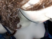 Mannequin gives me a titjob with clothes on