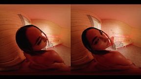 Hot Steamy Session in a Sauna - Virtual Real Intimacy