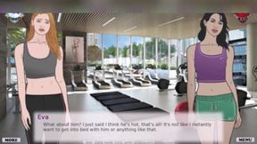 An alpha male at alpha fitness. 3D porn cartoon sex