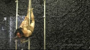 Minuit - Cruel Predicament Bondage live in Public in our Studio - Part 1 mp4 HD