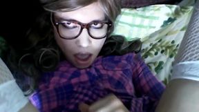 Crossdresser Paulina Doll's Solo Self-Facial 2