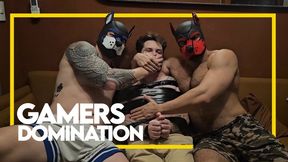 Gamers Domination: Heavy Tape & Sneaker Smother by Astra & Wannabe (1080p) Gay Bondage - Gay Domination - Bodybuilder - Foot Fetish - Muscle - BDSM