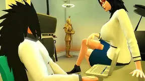 Madara Walks In On Student Watching Porn – Sparks Wild Threesome Fantasy