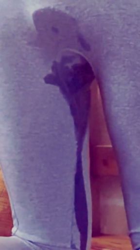 PISS on my grey pants   Clip 1