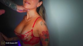 Linda Lan gets a mouthful of cum in this 5 star BJ