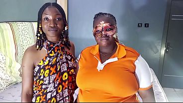 Wetjuicypussy1 THE FIRST TIME TWO LESBIANS ARE MEETING IN THE COMPETITION LIVE IN LAGOS