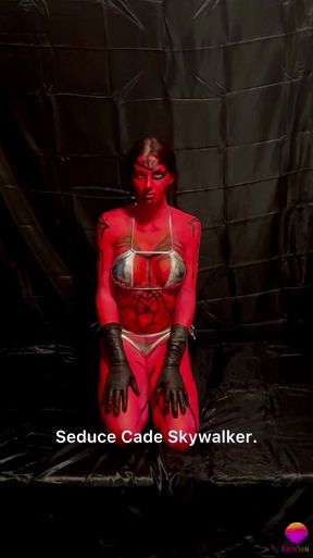 Darth SeductionGet ready for this nerdy, lore-accurate adventure in a galaxy far, far away. In this campy amateur solo, a Sith a