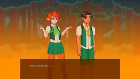 Stag Surrenders to Wild Fuck in Animated Forest Rendezvous