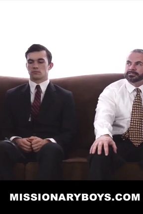 Elder Buckley and Elder Riley satisfying older men in intense orgy