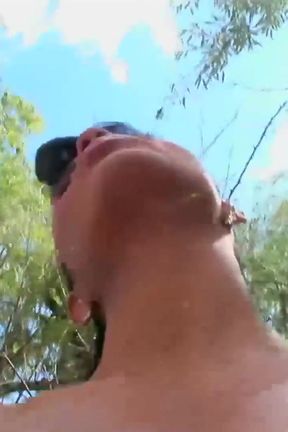 Outdoor group fuck fest