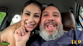 coloquei a catarinense para mamar dentro do carro na rua - aline chaveirinho