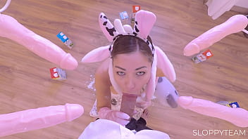 MILF Cow Girl Milking Dicks - Gangbang Dildo Squirting Bukkake Cosplay
