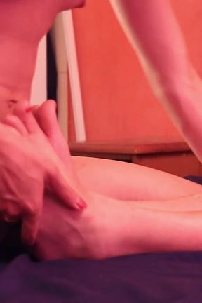 Sensual Foot Play with My Friend - Intimate and Playful Moment