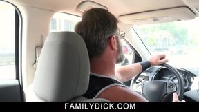 Latin boy serves his ass up to daddy as a hearty breakfast