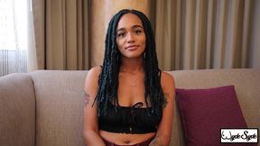 trimmed pussy nympho julie kay gets dicked by king noire!
