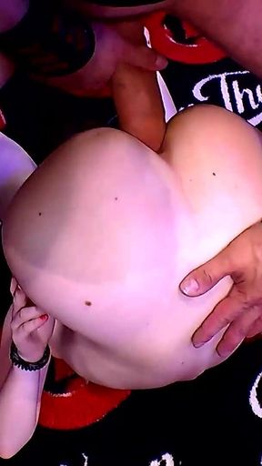 Lia Louise in Extreme Ggg Bukkake - Cocks and Cum Everywhere