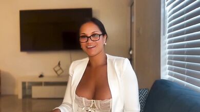 Hot Asian Wife Chokes on BBC During Sex Therapy