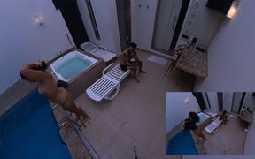 I Didn't Expect My Stepcousin's Friend to Be Naked in the Pool Showing off Amateur VR