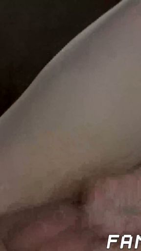 Deviant daddy spreads young legs for homemade bareback   Clip 2