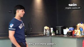 OMG! MILF with large ass leaves mom at home, housekeeper's a scorching mess!