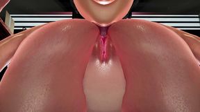 Hot Yoga Instructor Brenn - Close-up Pussy Licking, Intense Tight Ass Licking with Sensual Moans, and Two Vibrators Squirt