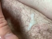 Just jacking off in the man cave